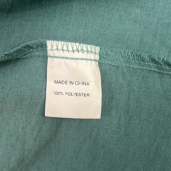 Boho Amegoya Tiered Dress v-neck long sleeve Size S - Picture 13 of 14